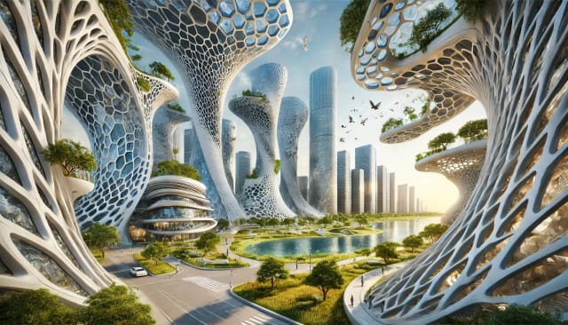 Leveraging 3D Rendering to Showcase Biomimicry and Bio-Inspired Design in Architecture
