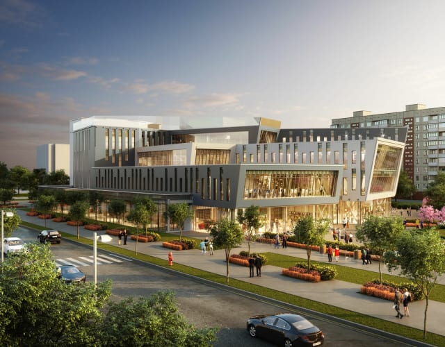 Shopping Center Rendering Services