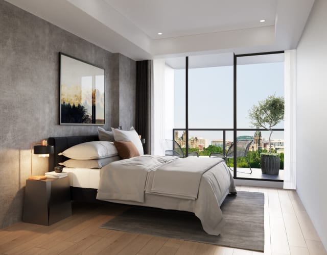 Bedroom Interior Rendering Services