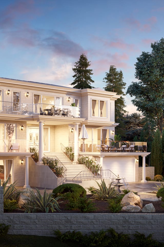 Mansion Rendering Services