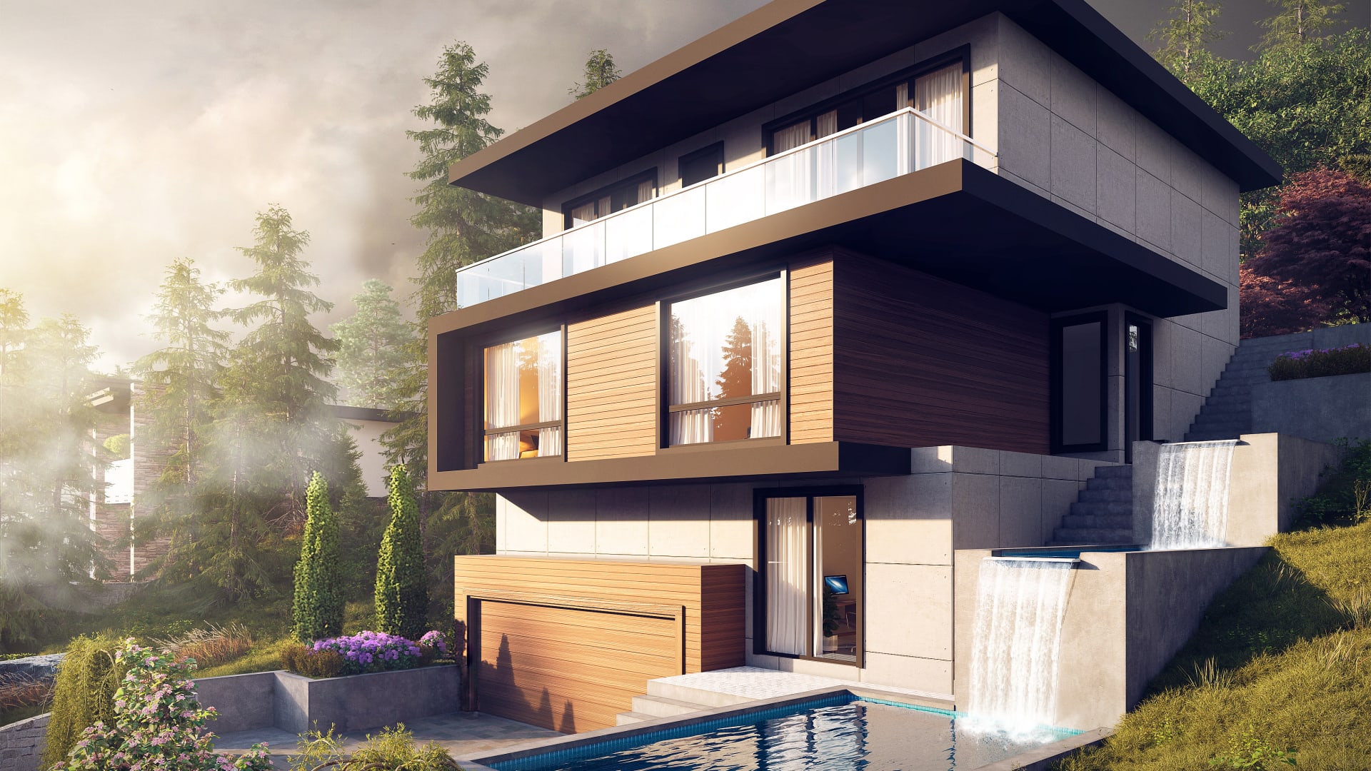 Exploring Different Styles of 3D Architectural House Rendering