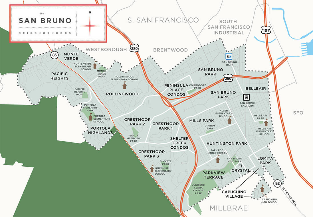San Bruno neighbourhood