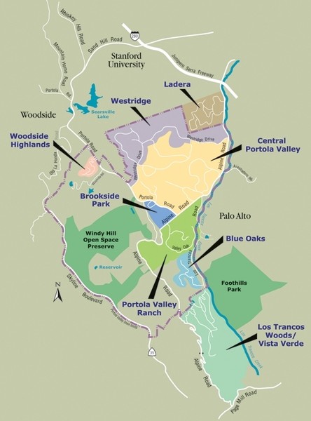 Portola Valley neighbourhood