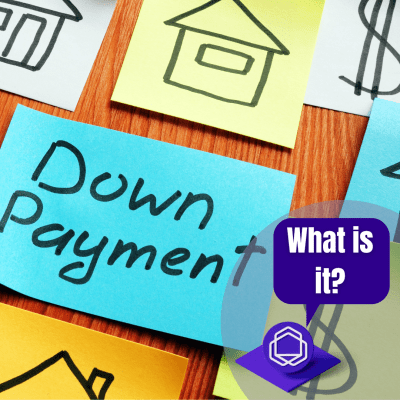 What is a down payment!