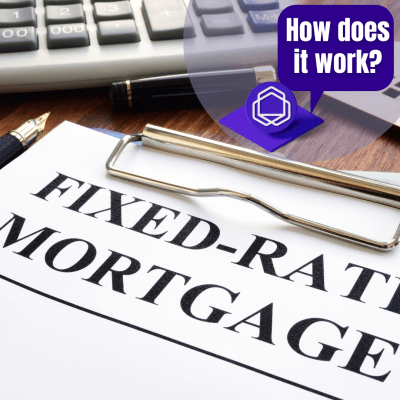 How does a fixed-rate mortgage work!