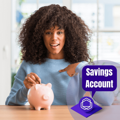 Create a savings account!