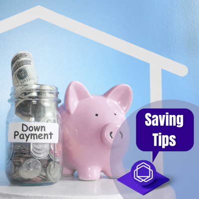 Down payment saving tips!