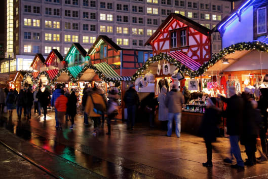 Christmas Market (Weihnachtsmarkt) at Alexanderplatz