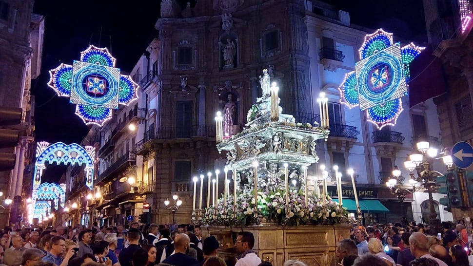Festino di Santa Rosalia 2019 in Sicily Dates & Map