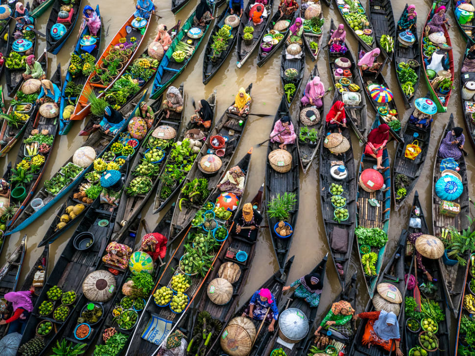 Floating Markets of Banjarmasin