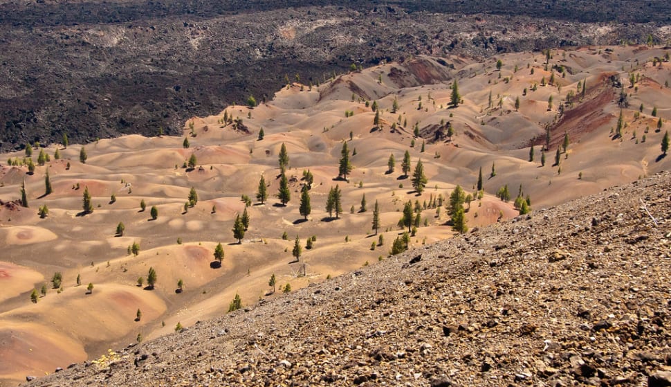 Best Time to See Painted Dunes in Lassen Volcanic National Park