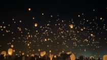 Night Lights Sky Lantern Festival