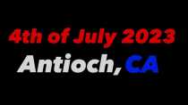 Défilé du 4 juillet et feux d'artifice d'Antioch