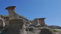 Die Hoodoos des Drumheller-Tals