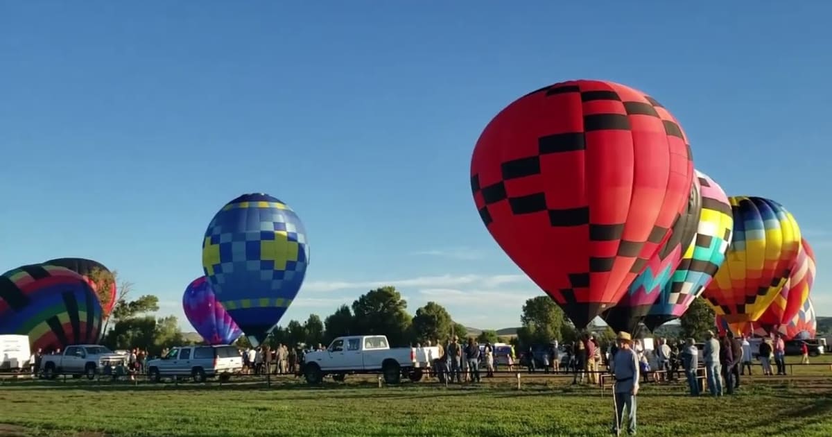 Moffat County Hot Air Balloon Festival 2024 in Colorado Rove.me