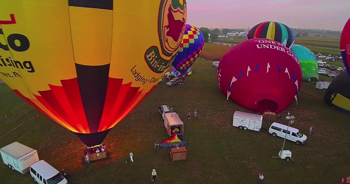 Festival du montgolfière de Lancaster, Pennsylvania, 2022