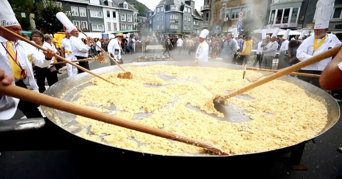 Giant Omelette In Malmedy 2022 Belgium Dates