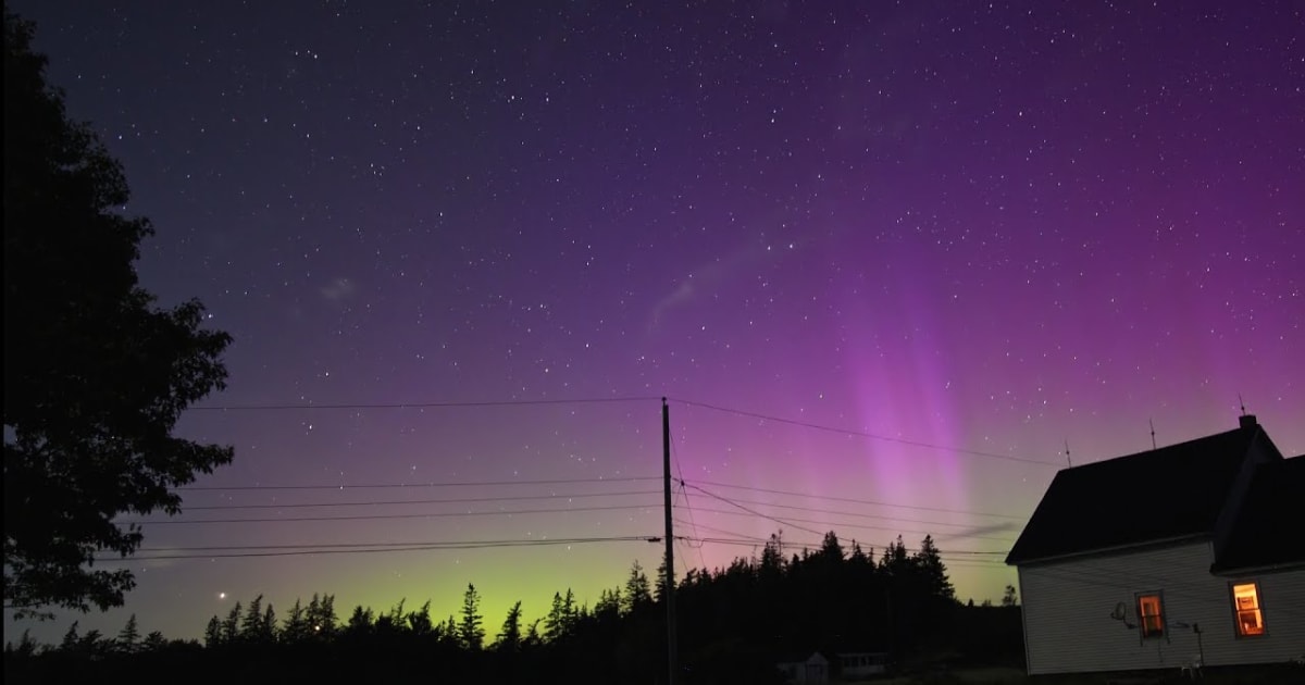 Northern lights photos from Atlantic Canada