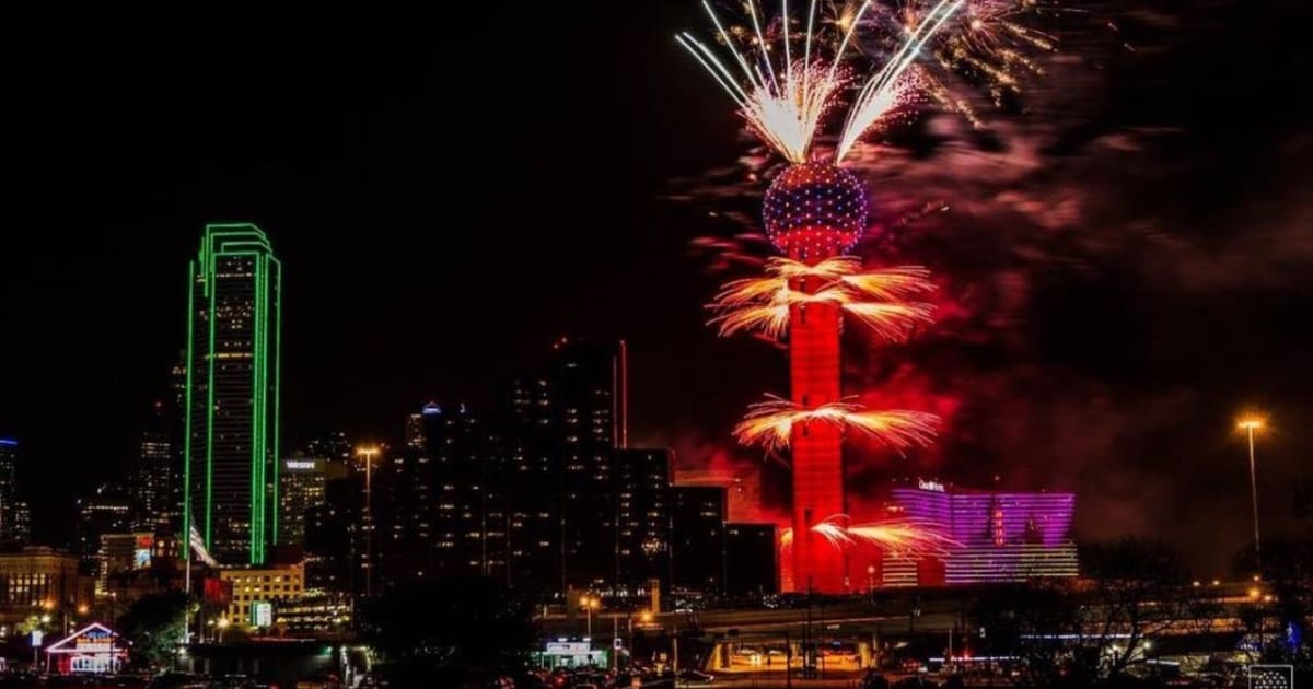 New Year Dallas Fireworks 2023 Get New Year 2023 Update