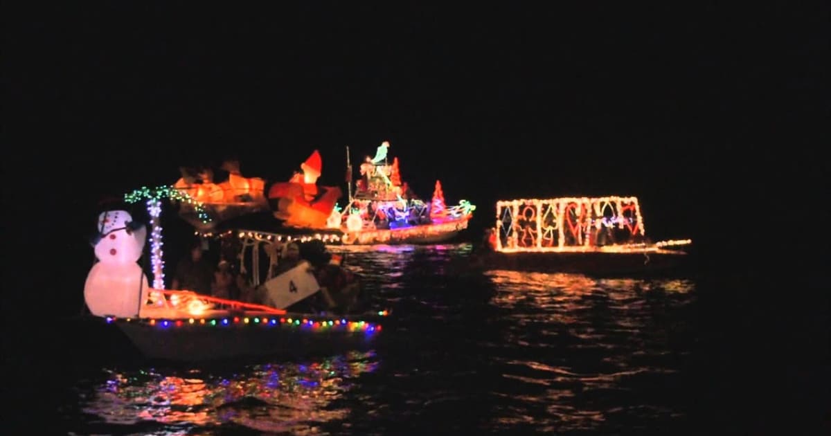 San Pedro Holiday Boat Parade 2024 in Belize Rove.me