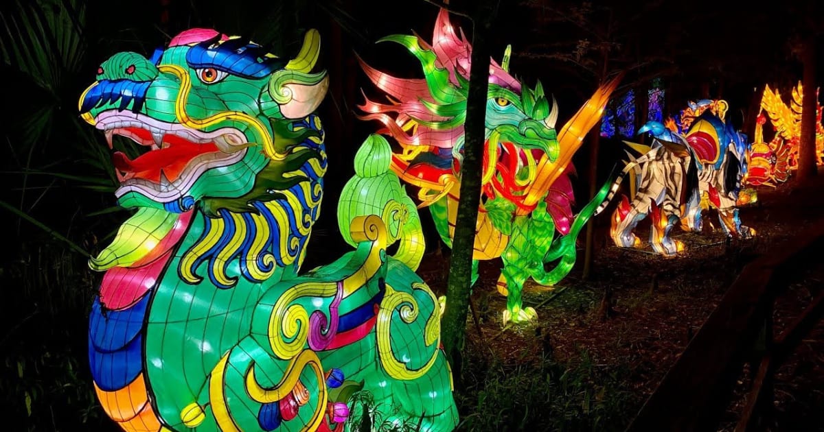 The Asian Lantern Festival Into the Wild 2023 in Florida Dates