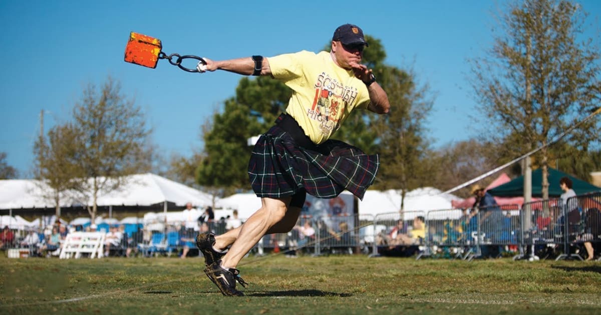 Highland Games Dunedin 2025