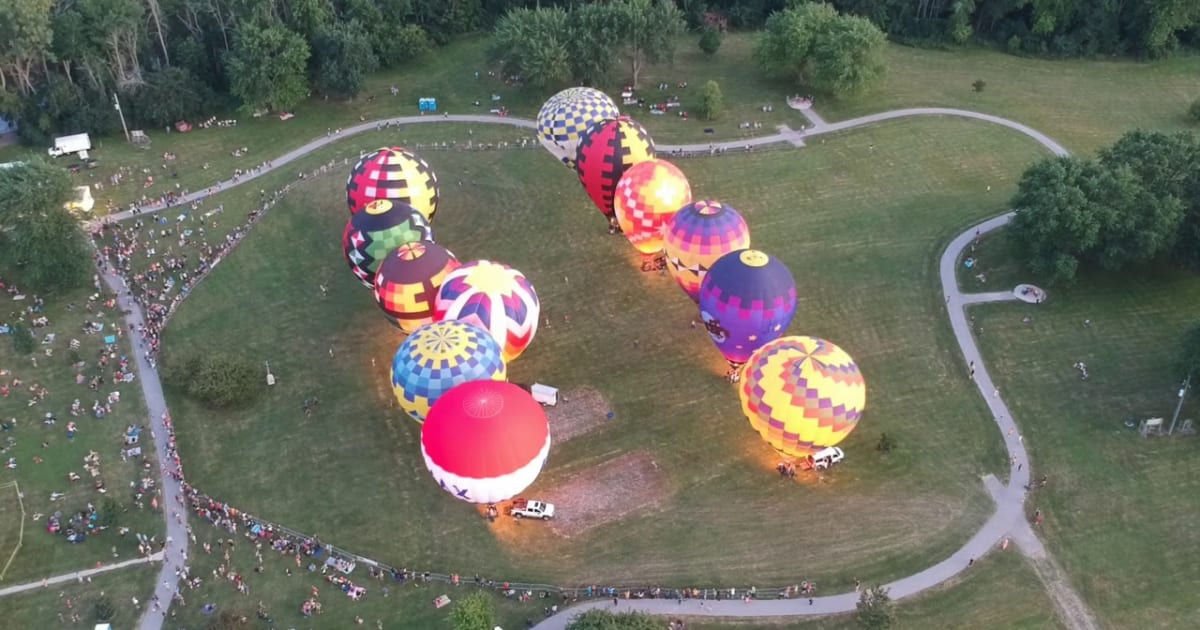 Midland Balloon Festival, Michigan, 2023