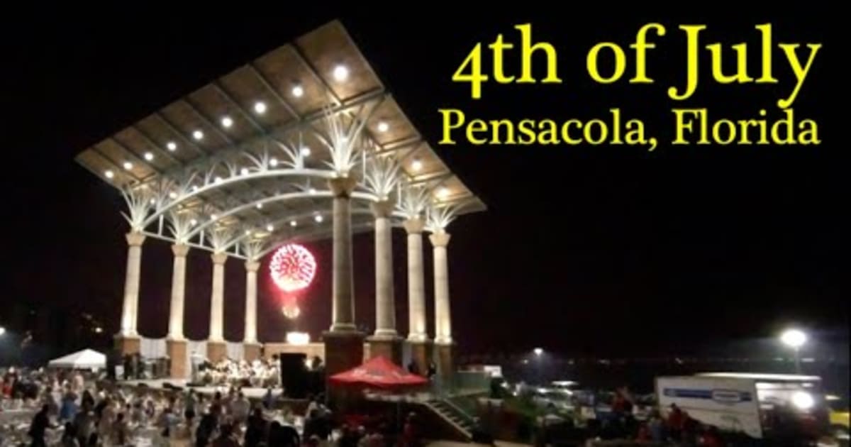 4th of july pensacola beach