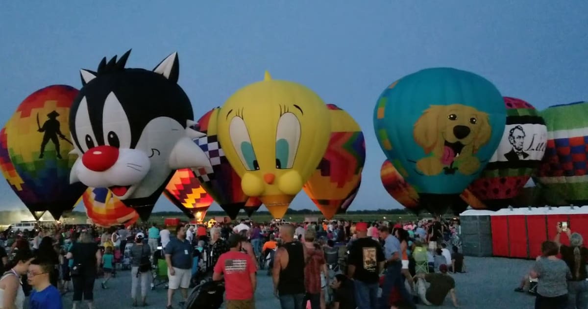 Balloons Over Vermilion 2022 in Illinois - Dates