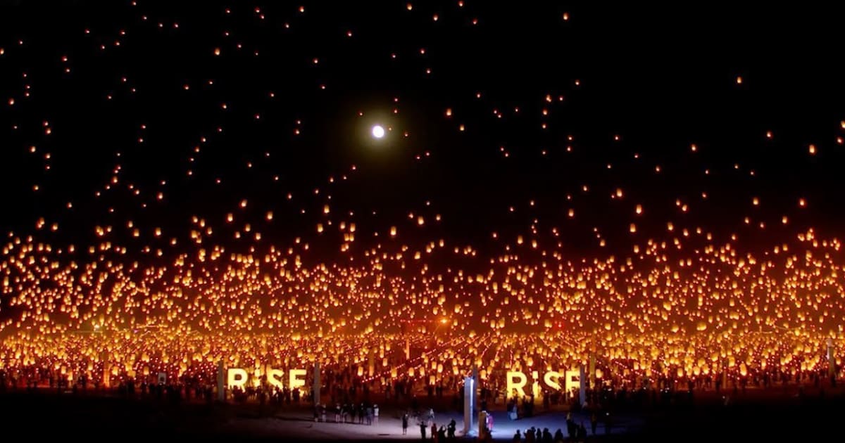 RiSE Lantern Festival Nevada Lantern Fest Travel Nevada, 48 OFF