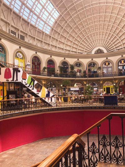 Corn Exchange Shopping Centre Leeds UK