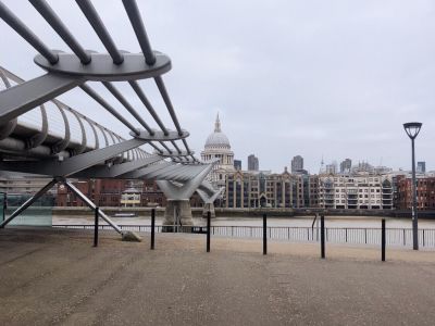 Millennium Bridge St Pauls Cathedral