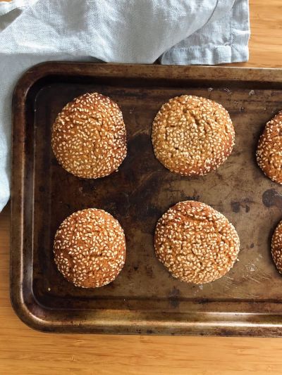 Miso Sesame Cookies