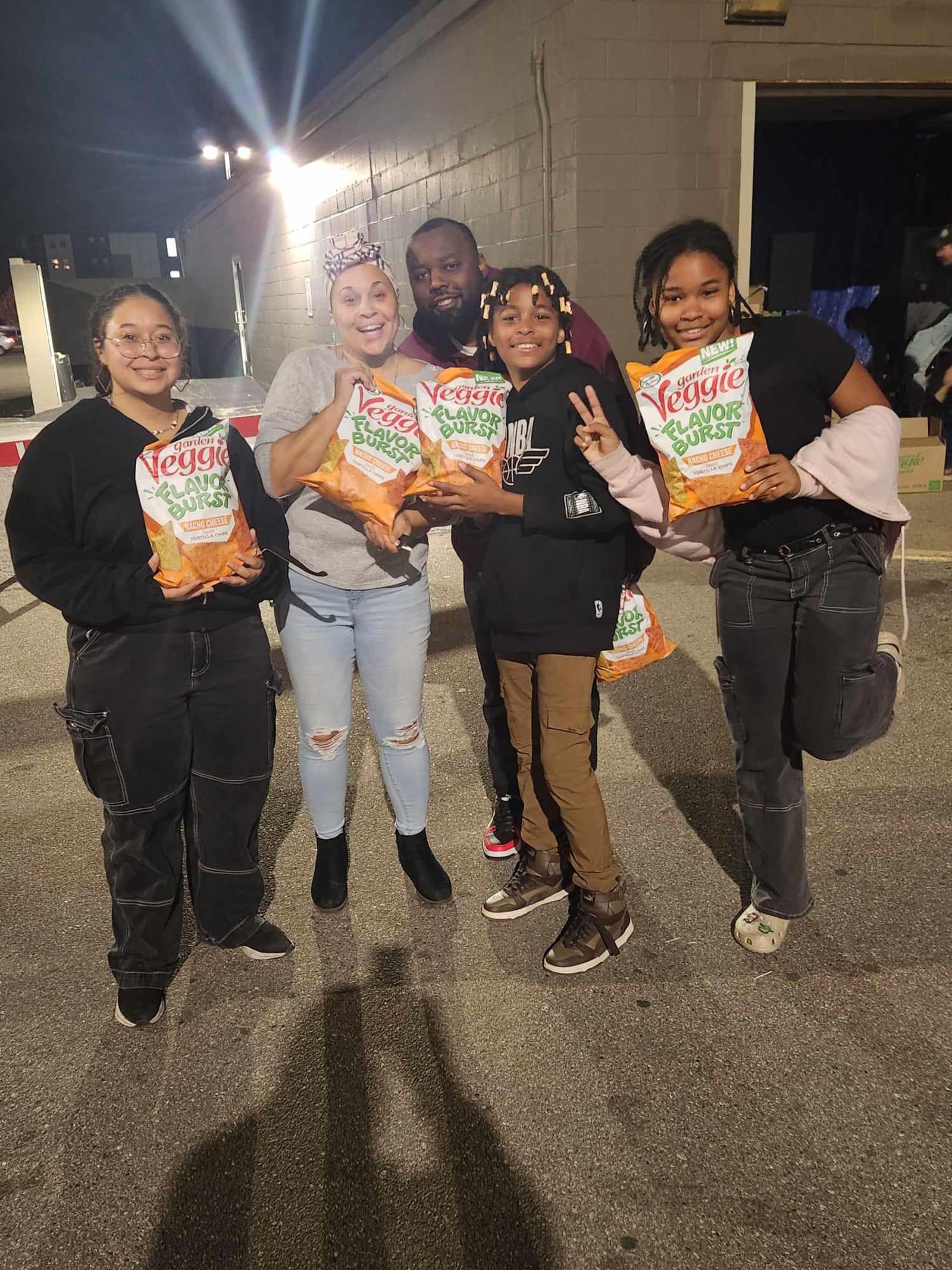 Garden Veggie Snacks activation