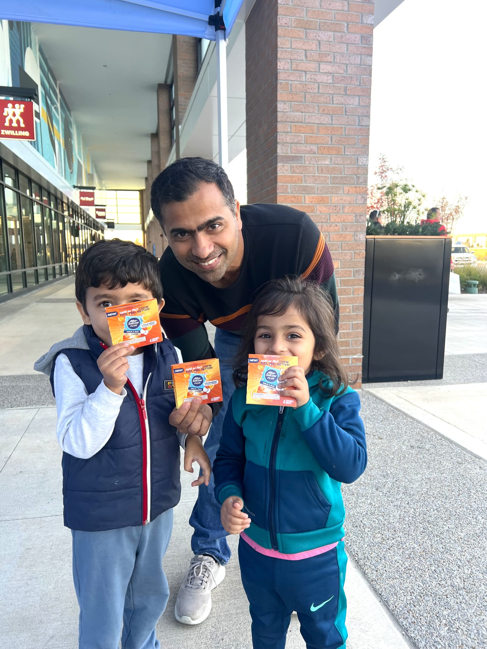 Alka-Seltzer activation