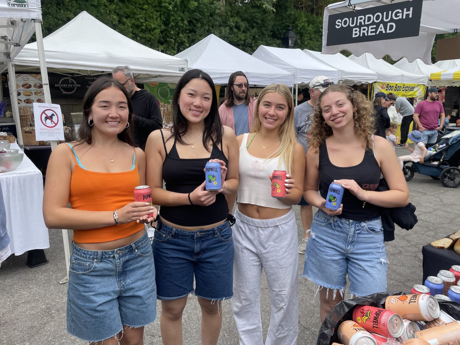 Popwell at Brentwood Farmers Market