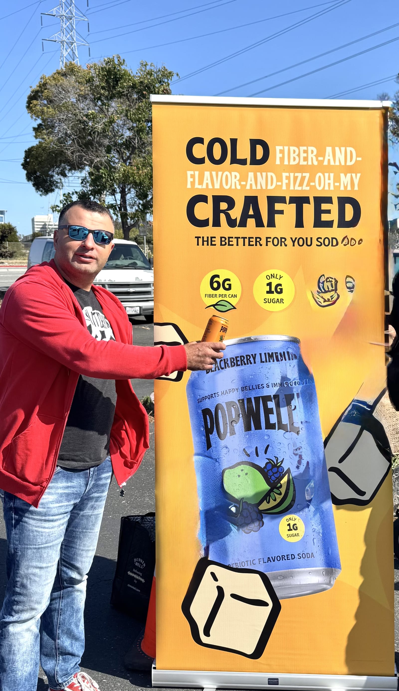 Popwell at Foster City Farmers Market