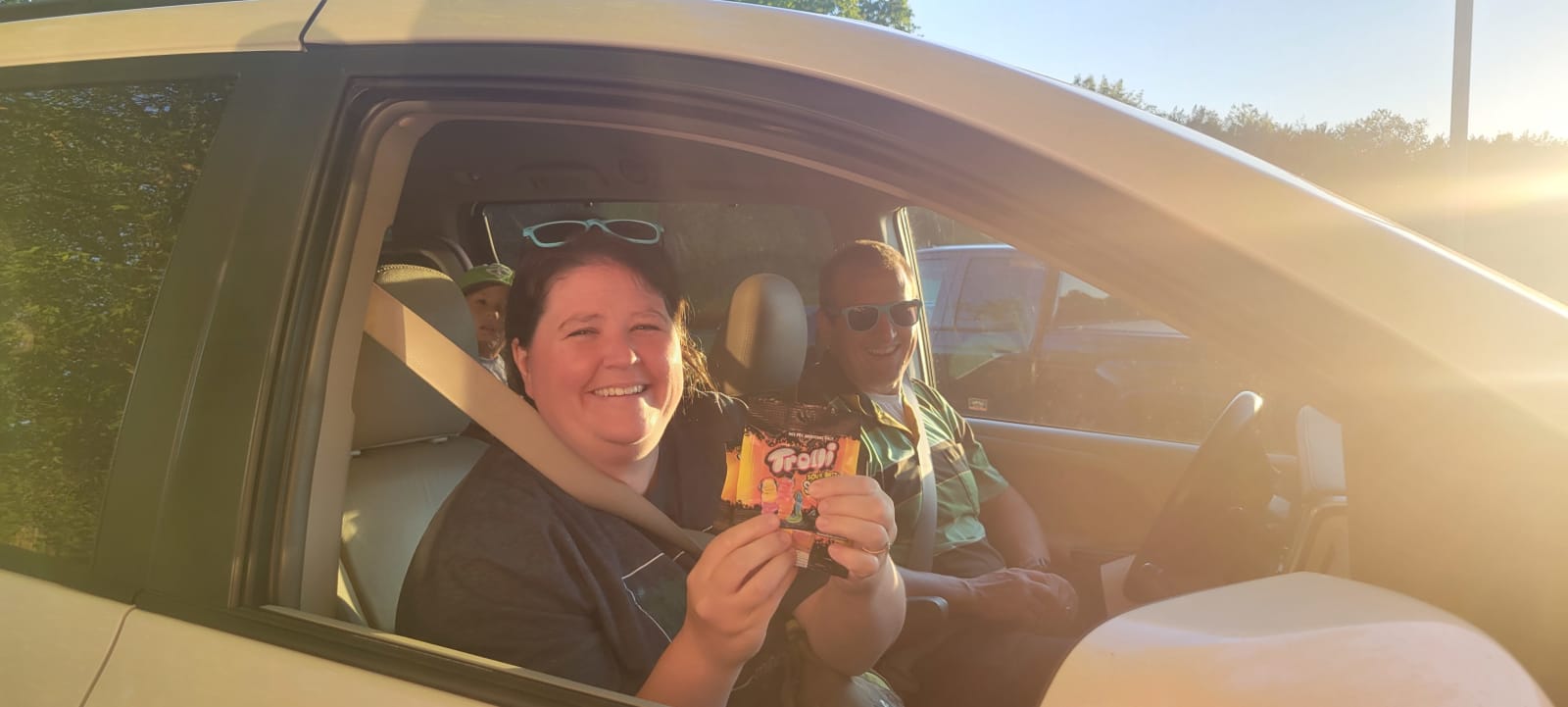 Long Drive-in Theater product sampling