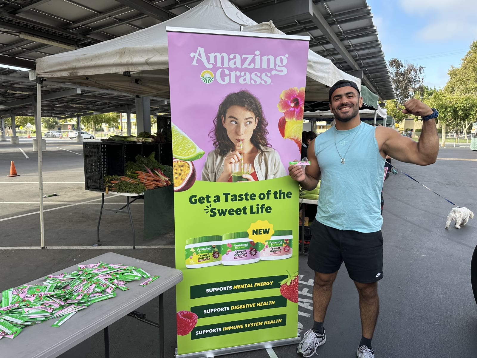 Amazing Grass activation