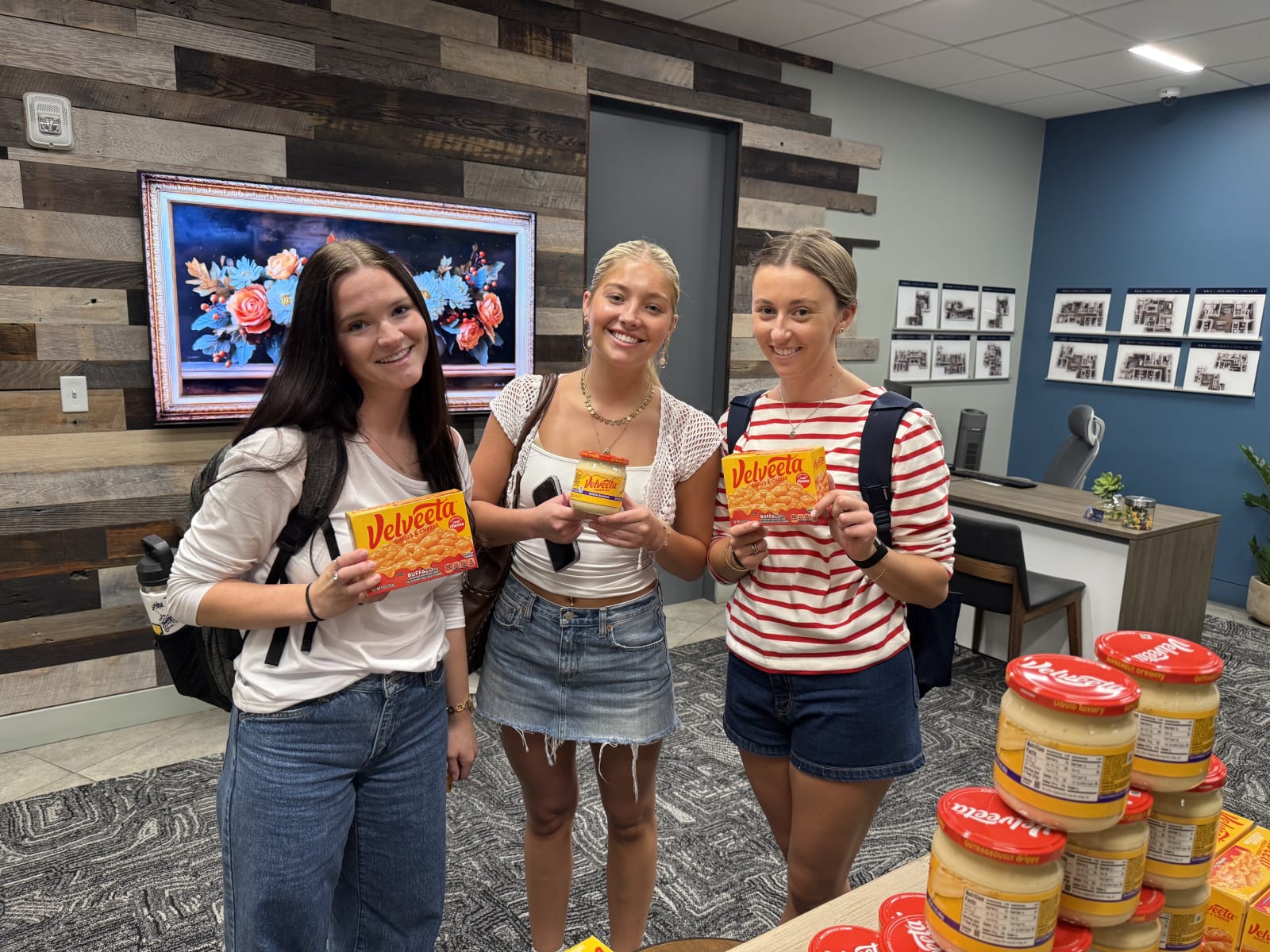 Campus Living product sampling