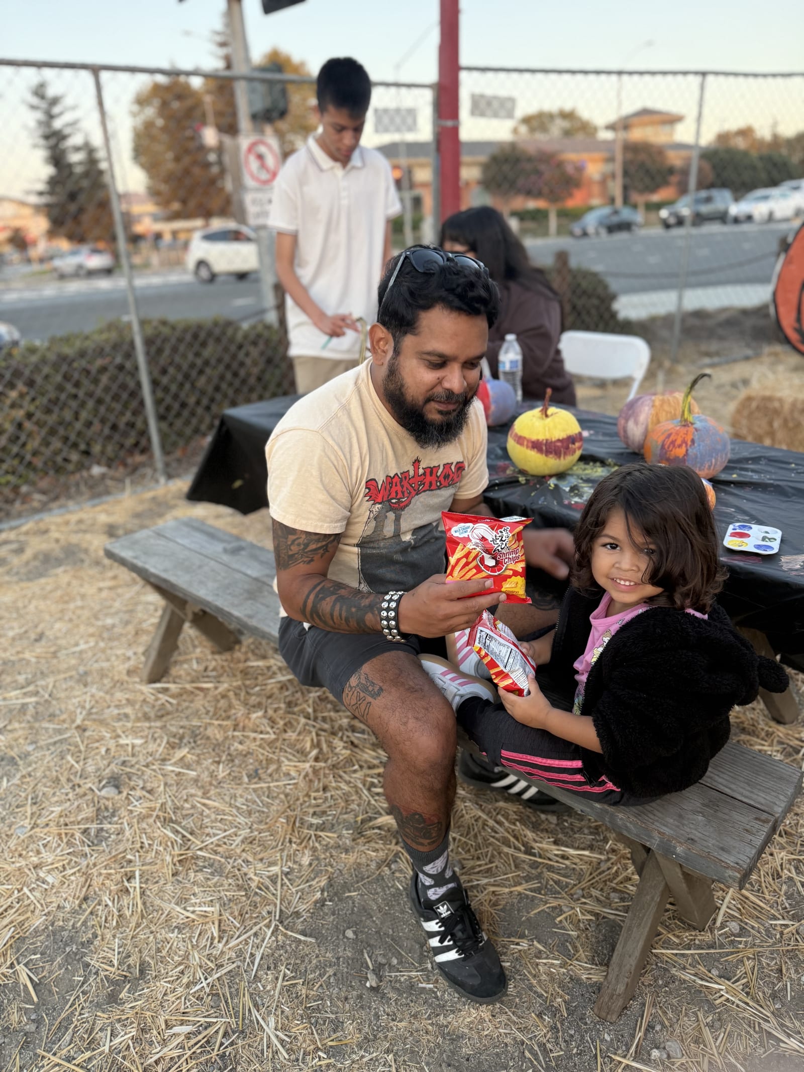 Shrimp Chips at Whittier Pumpkin Patch