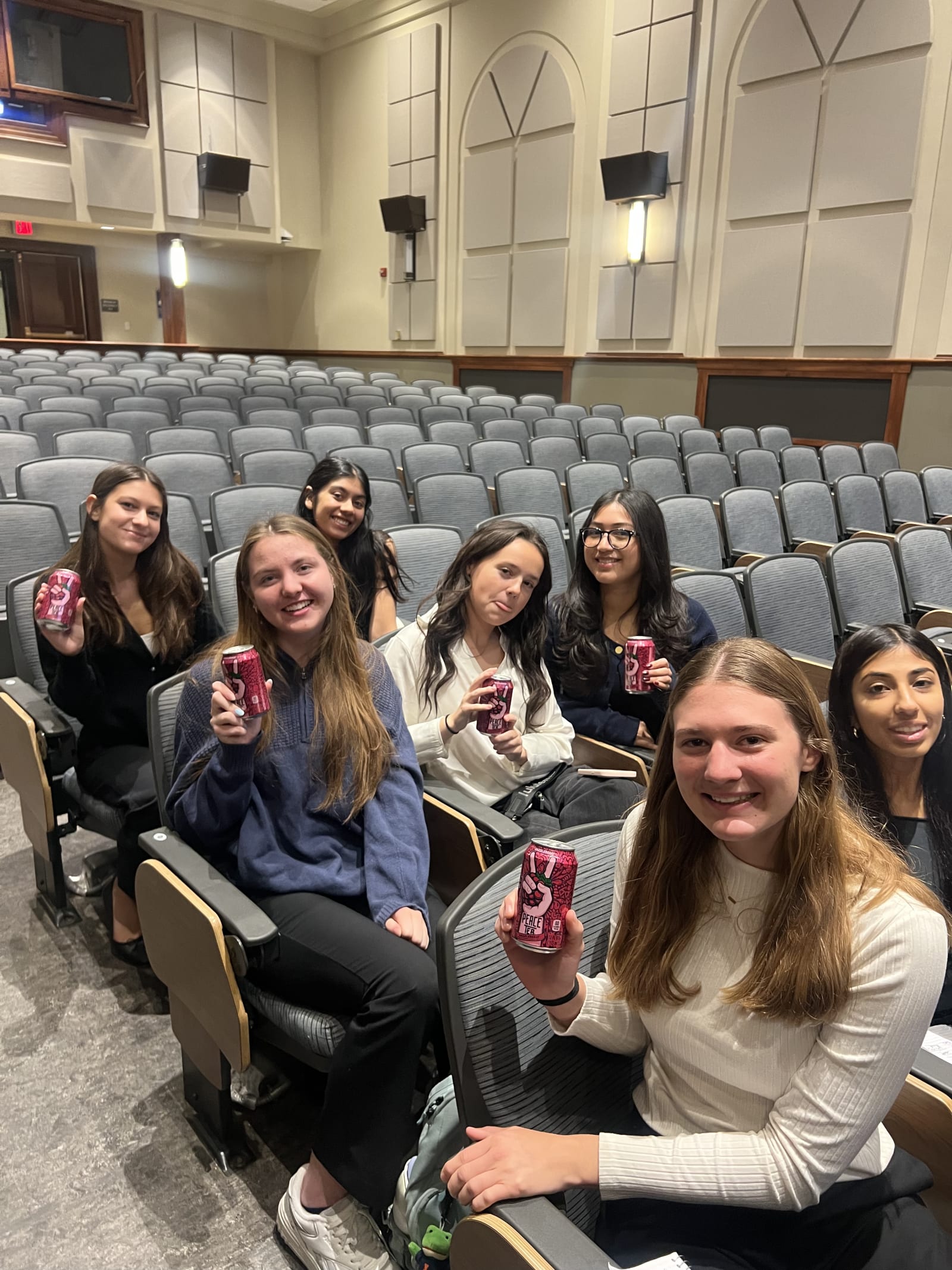 Peace Tea at Pi Rho Omega