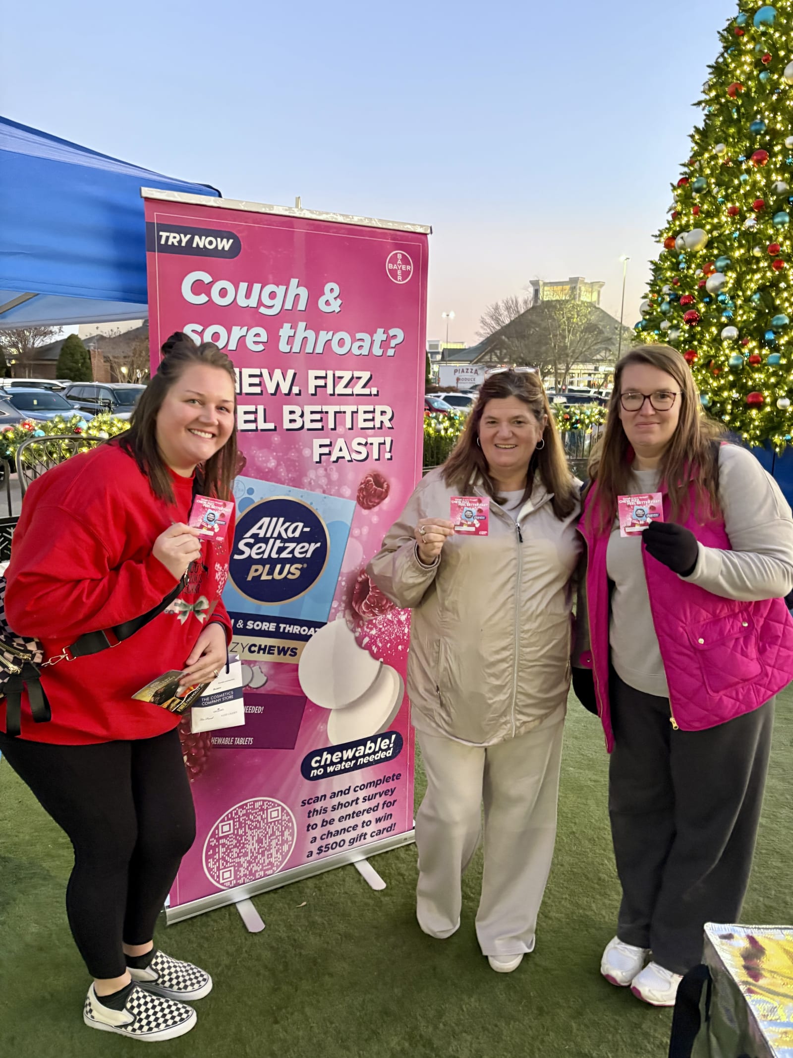 Alka-Seltzer at Tanger Outlets Seviernille