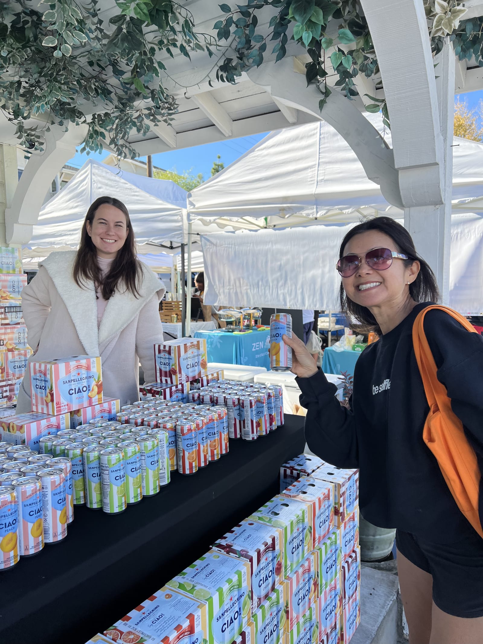 S.Pellegrino at Calabasas Farmers Market