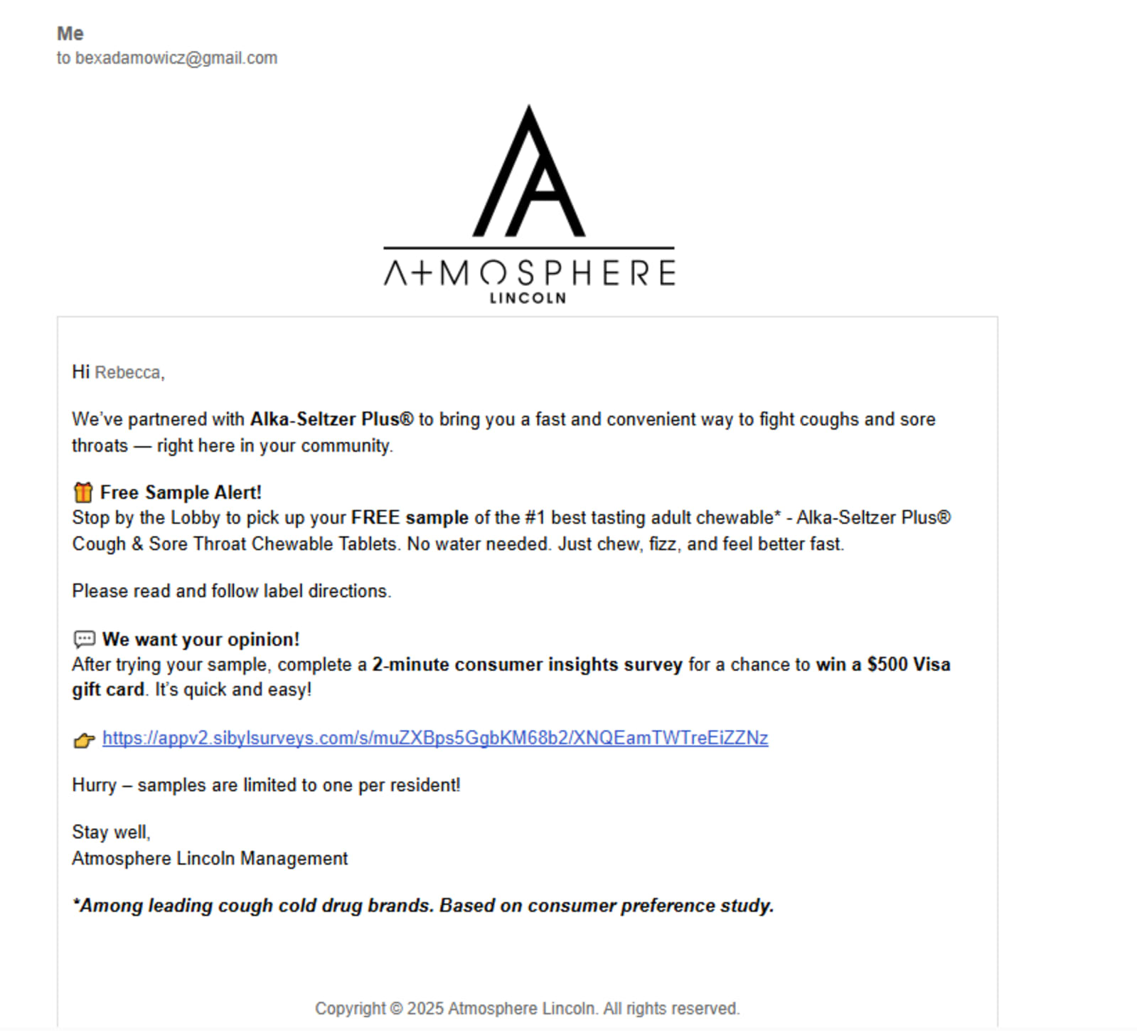 Alka-Seltzer activation