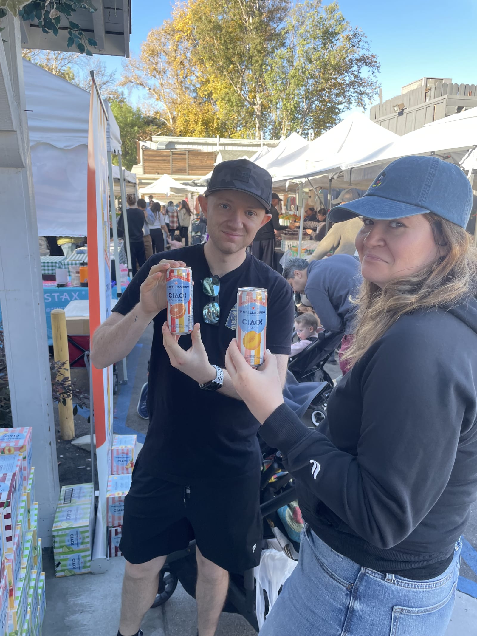 The Original Farmers Market product sampling