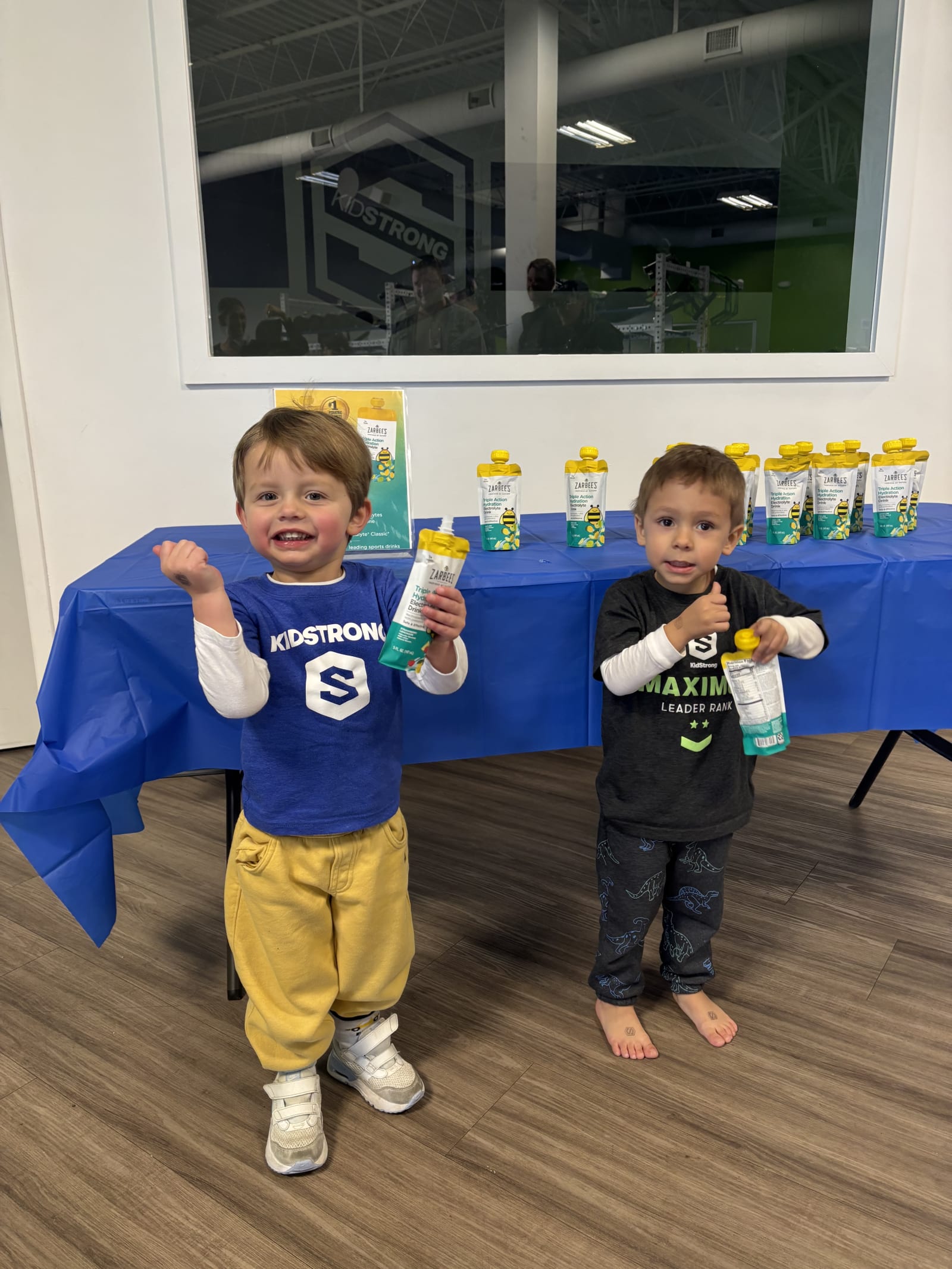 KidStrong product sampling