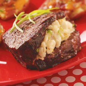 Crab-Stuffed Filet Mignon