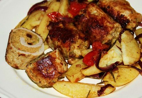 Authentic Sicilian Involtini: Stuffed Meat Rolls with Savory Filling