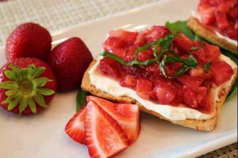 Strawberry Bruschetta